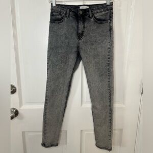 Nature Denim Classic Gray Denim Skinny Jeans